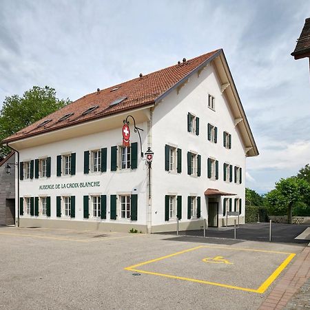 Auberge La Croix-Blanche Gingins Exterior foto